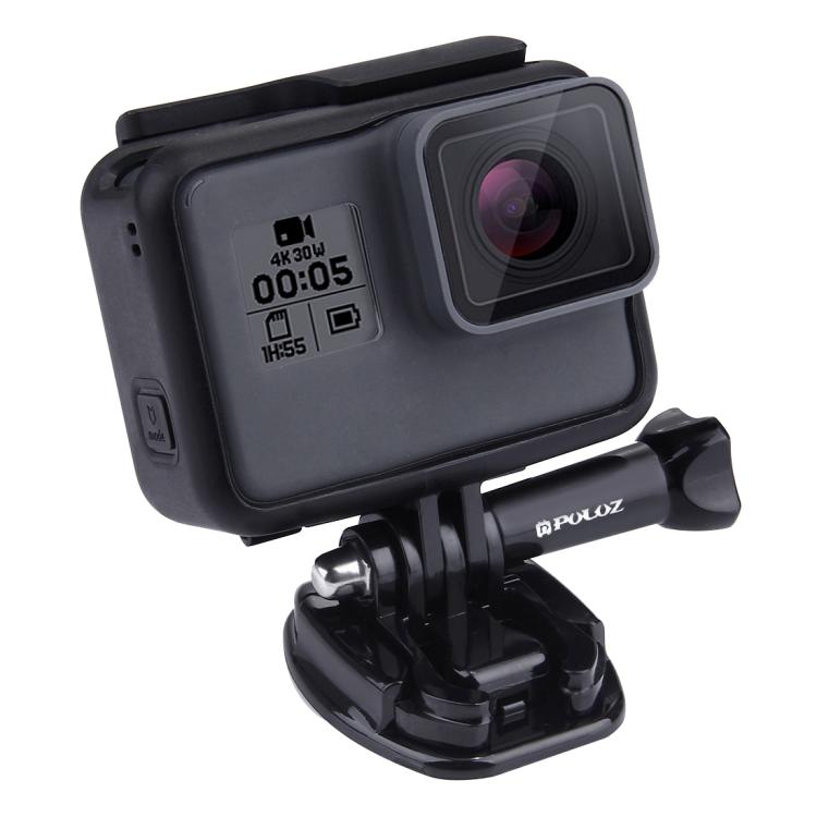 PULUZ 2 Flat Surface Mounts + 2 Adhesive Mount Stickers for PULUZ Action Sports Cameras Jaws Flex Clamp Mount for GoPro, Insta360, DJI and Other Action Cameras - Connection Mount by PULUZ | Online Shopping South Africa | PMC Jewellery | Buy Now Pay Later Mobicred