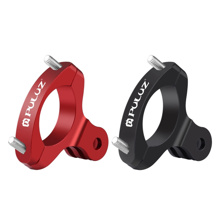 PULUZ Bike Handlebar Adapter Aluminum Mount for GoPro, Insta360, DJI and Other Action Cameras(Red) - Bicycle Handlebar Mount by PULUZ | Online Shopping South Africa | PMC TechLife | Buy Now Pay Later Mobicred