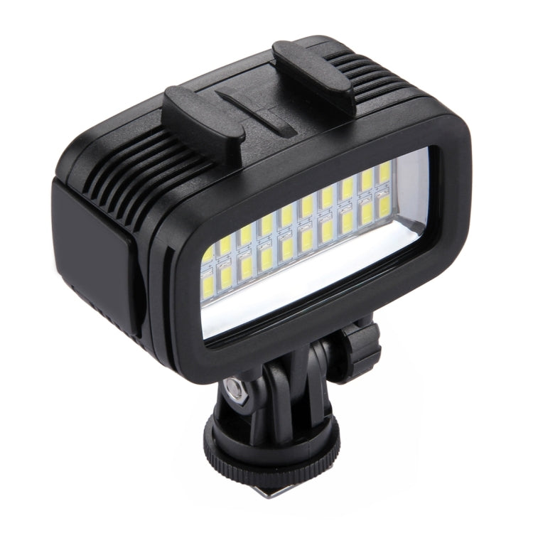 PULUZ 20 LEDs 40m Waterproof IPX8 Studio Light Video & Photo Light with Hot Shoe Base Adapter & Quick Release Buckle & Long Screw & 2 x Filter Plates for GoPro HERO10 Black / HERO9 Black / HERO8 Black ... n /4 /3+ /3 /2 /1, Xiaoyi and Other Action Cameras - free shipping - PMC Jewellery - Order now!