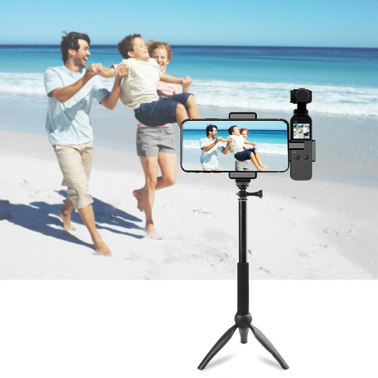 PULUZ Smartphone Fixing Clamp 1/4 inch Holder Mount Bracket for DJI OSMO Pocket / Pocket 2 - free shipping - PMC TechLife - Order now!