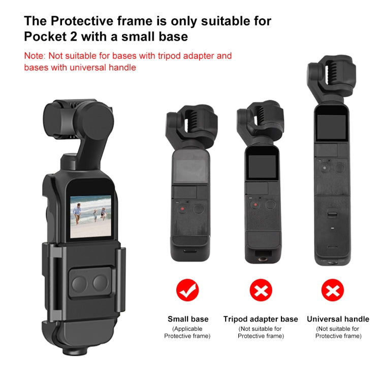 PULUZ Housing Shell Protective Cover Bracket Frame for DJI OSMO Pocket / Pocket 2