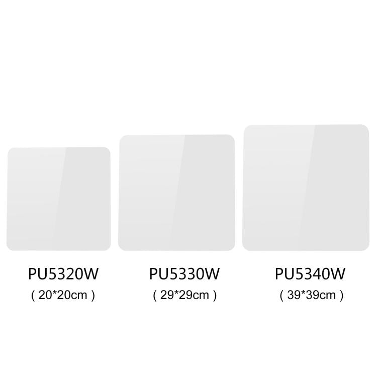 PULUZ 20cm Photography Acrylic Reflective Display Table Background Board(White) - free shipping - PMC Jewellery - Order now!