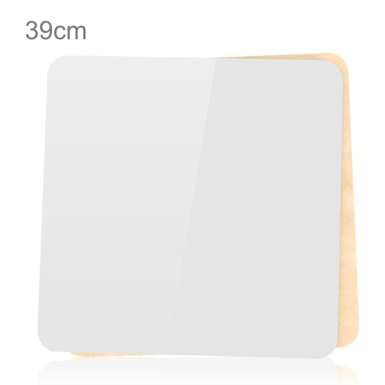 PULUZ 39cm Photography Acrylic Reflective Display Table Background Board(White)