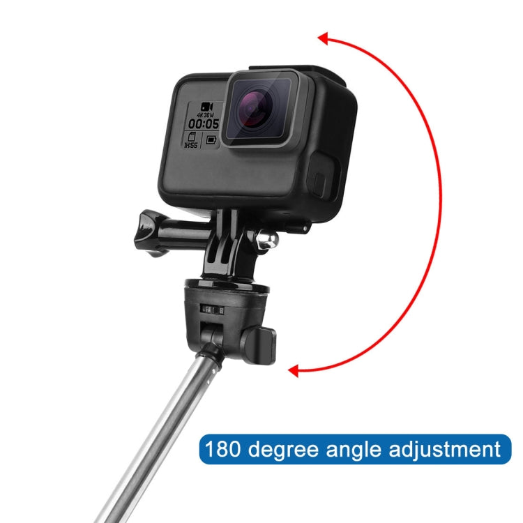PULUZ Extendable Handheld Selfie Monopod for GoPro, Insta360, DJI and Other Action Cameras, Length: 22.5-80cm - Extendable Pole by PULUZ | Online Shopping South Africa | PMC Jewellery | Buy Now Pay Later Mobicred