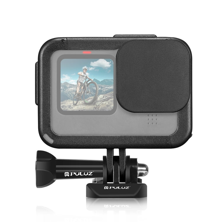 PULUZ Frame Expansion PA Cage with Side Interface Cover for GoPro HERO13 Black /12 Black /11 Black /10 Black /9 Black(Black) - Protective Frame by PULUZ | Online Shopping South Africa | PMC Jewellery | Buy Now Pay Later Mobicred