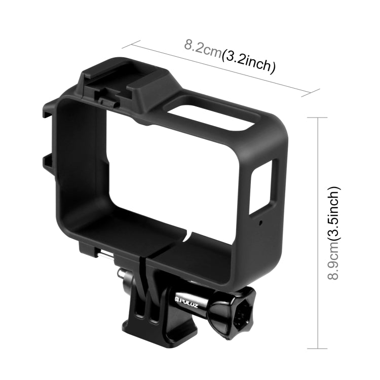 PULUZ Plastic Frame Case for Insta360 One RS 4K / 360 / 1-Inch Edition(Black) - free shipping - PMC Jewellery - Order now!