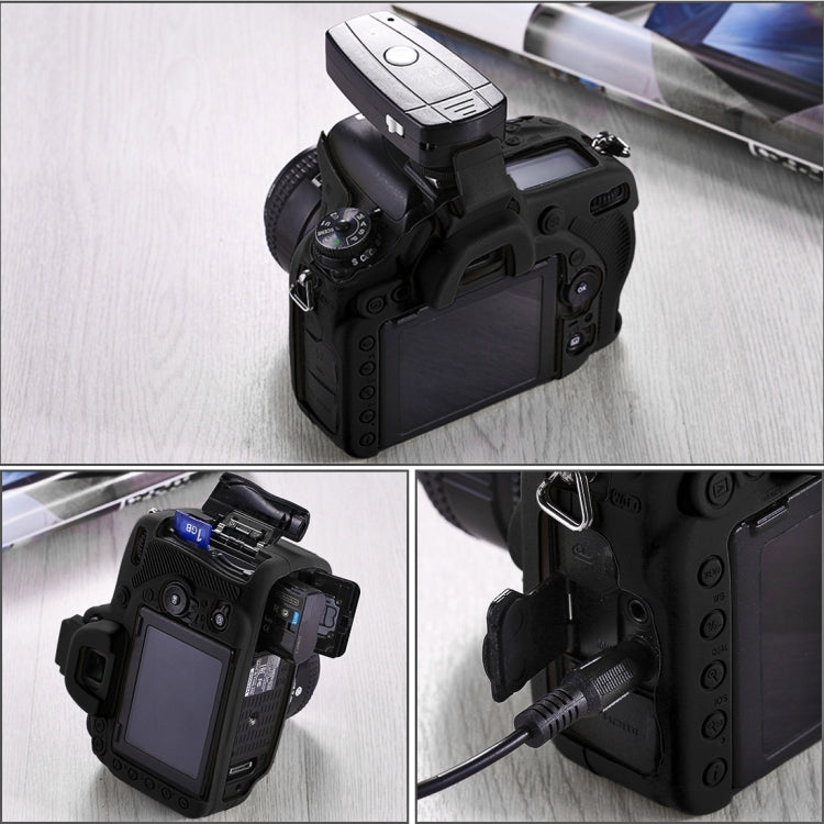 PULUZ Soft Silicone Protective Case for Nikon D750(Black) - free shipping - PMC Jewellery - Order now!