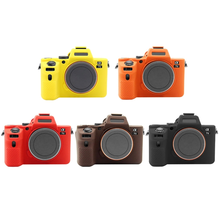 PULUZ Soft Silicone Protective Case for Sony ILCE-7MII / 7SMII / 7RMII(Camouflage) - Protective Case by PULUZ | Online Shopping South Africa | PMC TechLife | Buy Now Pay Later Mobicred