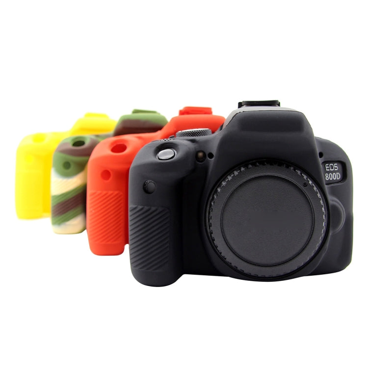 PULUZ Soft Silicone Protective Case for Canon EOS 800D(Red) - free shipping - PMC TechLife - Order now!
