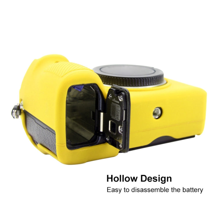 PULUZ Soft Silicone Protective Case for Sony A9 (ILCE-9) / A7 III/ A7R III(Yellow) - Protective Case by PULUZ | Online Shopping South Africa | PMC TechLife | Buy Now Pay Later Mobicred