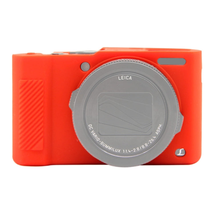 PULUZ Soft Silicone Protective Case for Panasonic Lumix LX10(Red)