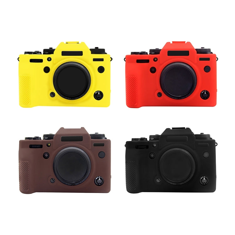 PULUZ Soft Silicone Protective Case for Fujifilm X-T4(Yellow) - free shipping - PMC TechLife - Order now!