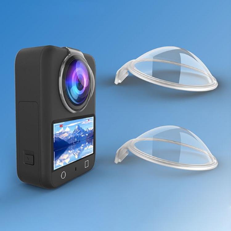 For DJI Osmo 360 PULUZ Lens Guard PC Protective Cover (Transparent) - free shipping - PMC Jewellery - Order now!