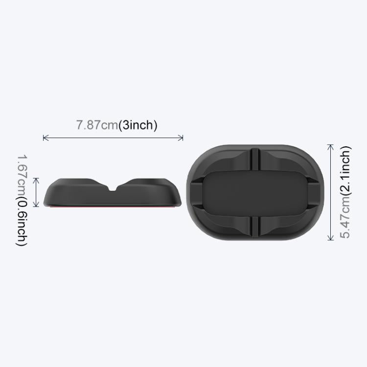 For DJI Osmo 360 PULUZ Car Plastic Base Stand (Black) - free shipping - PMC Jewellery - Order now!