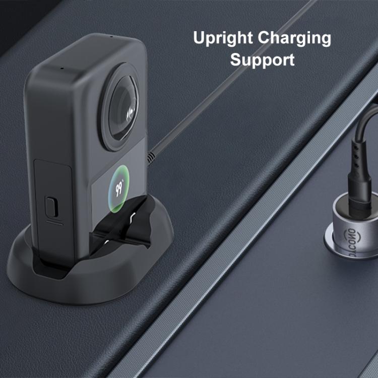 For DJI Osmo 360 PULUZ Car Plastic Base Stand (Black) - free shipping - PMC Jewellery - Order now!