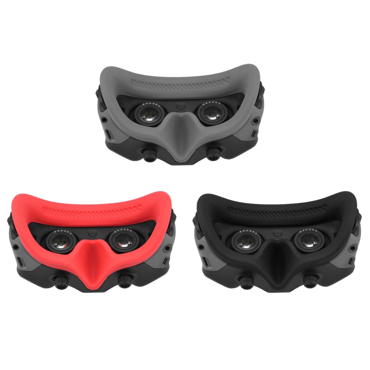 For DJI Avata Goggles 2 PULUZ Flying Eye Mask Silicone Protective Case (Grey) - Cases & Bags by PULUZ | Online Shopping South Africa | PMC Jewellery | Buy Now Pay Later Mobicred