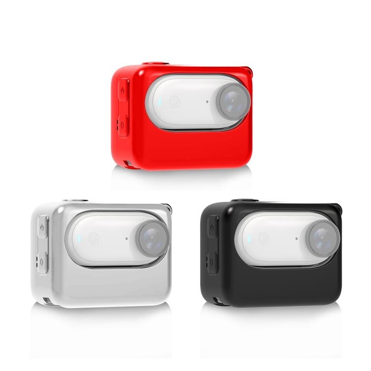 For Insta360 GO 3 / GO 3S PULUZ Camera Charging Case Silicone Case (Black) - free shipping - PMC TechLife - Order now!