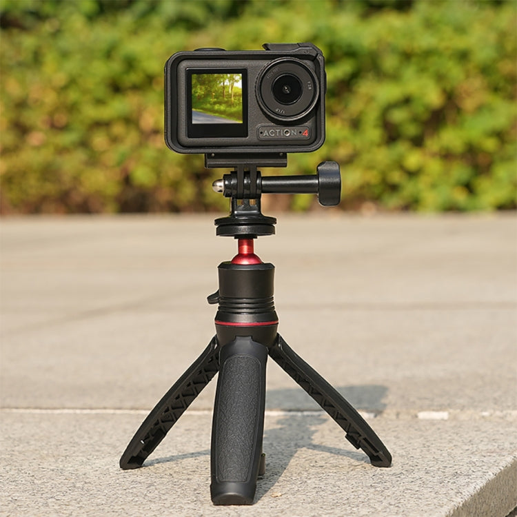 For DJI Osmo Action 5 Pro / 4 / 3 / Osmo 360 PULUZ Magnetic Quick Release Base Expansion Mount (Black) - free shipping - PMC Jewellery - Order now!