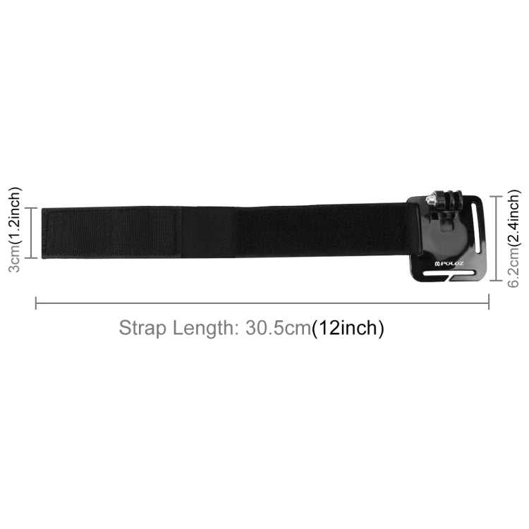 PULUZ Adjustable Wrist Strap Mount for GoPro, Insta360, DJI and Other Action Cameras, Strap Length: 28.5cm - Wrist Strap by PULUZ | Online Shopping South Africa | PMC Jewellery | Buy Now Pay Later Mobicred