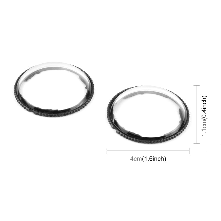 For Insta360 X4 PULUZ Rotation Optical Glass Lens Guard Protective Cover (Transparent)