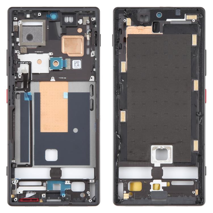 For ZTE nubia Z70 Ultra NX733J NX736J Middle Frame Bezel Plate (Black)