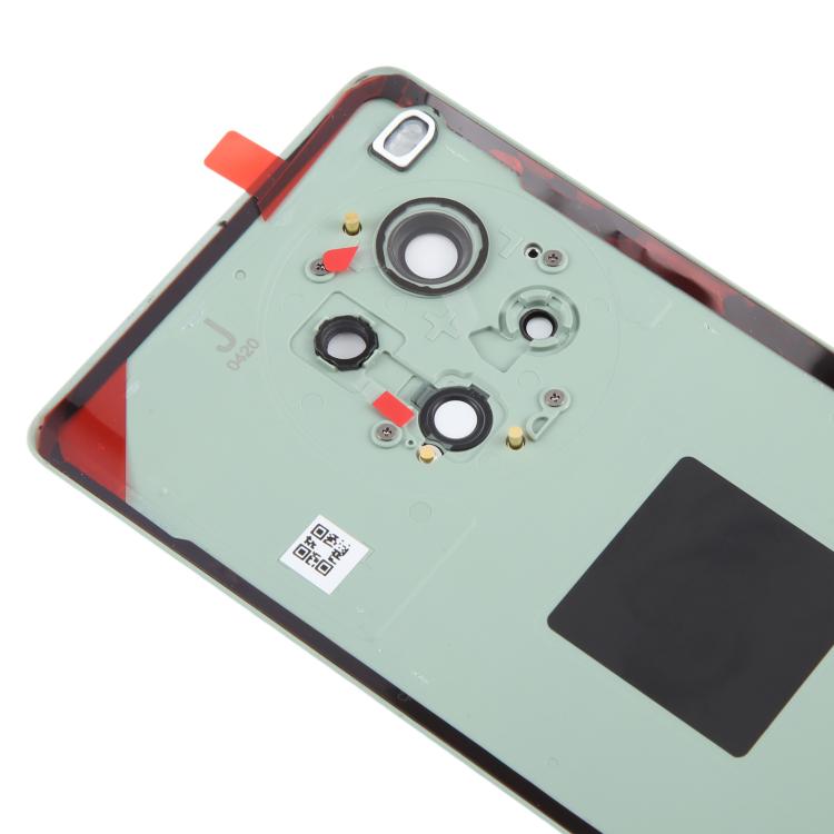 For OnePlus Ace 3 Pro PJX110 Original Leather Battery Back Cover with Camera Lens(Green)