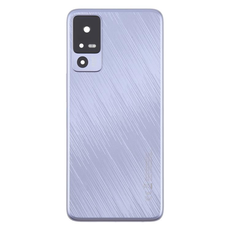 For TCL 40 R T771K Original Back Cover with Camera Lens Cover(Purple)