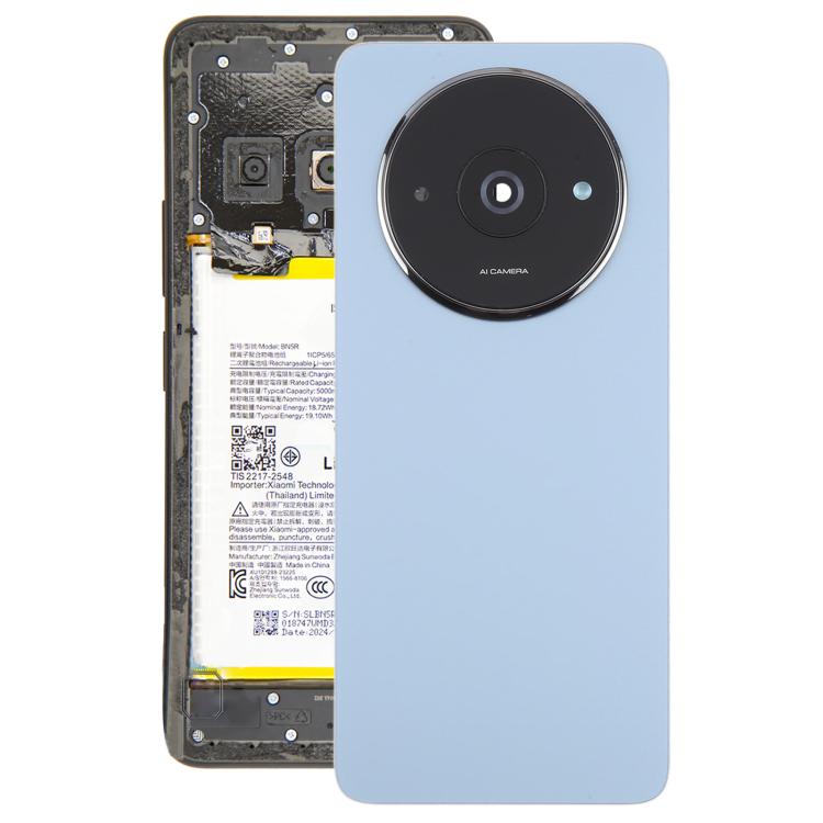 For Xiaomi Redmi A3x 4G OEM Back Cover with Camera Lens Cover(Blue)