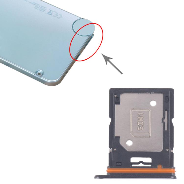 For Nothing CMF Phone 2 Pro SIM Card Tray + SIM Card Tray / Micro SD Card Tray (Black) - free shipping - PMC TechLife - Order now!