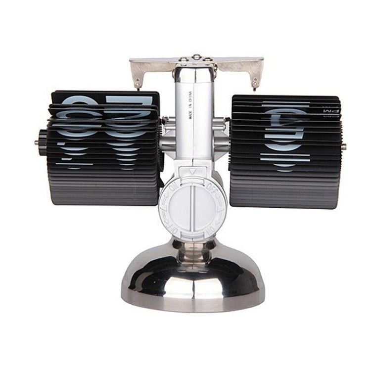 Balance Shaped Metal Auto Flip Down Clock Desktop Decorative Clock with Single Holder - Novelty Clock by PMc TechLife | Online Shopping South Africa | PMc TechLife | Buy Now Pay Later Mobicred