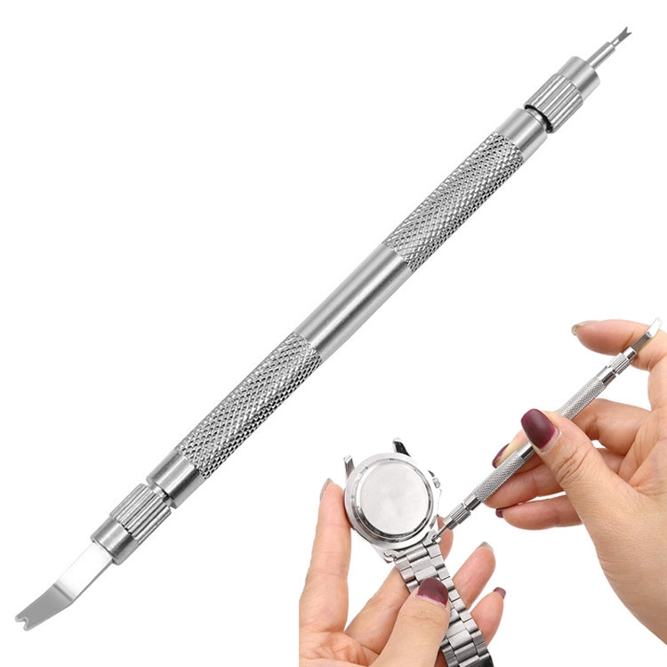 Handy Tool spring Bar Remover + Pin Remover for Replace Band Wrist(Silver)
