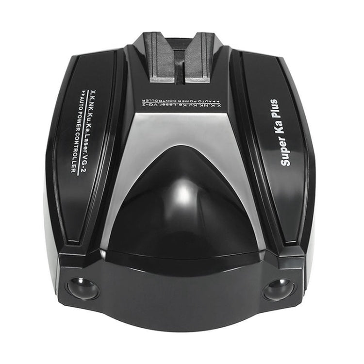 Full-Band Rader Detector, Built-in Loud Speaker, Support GPS Navigator, Power on with Russian Speech of Welcome(Black)