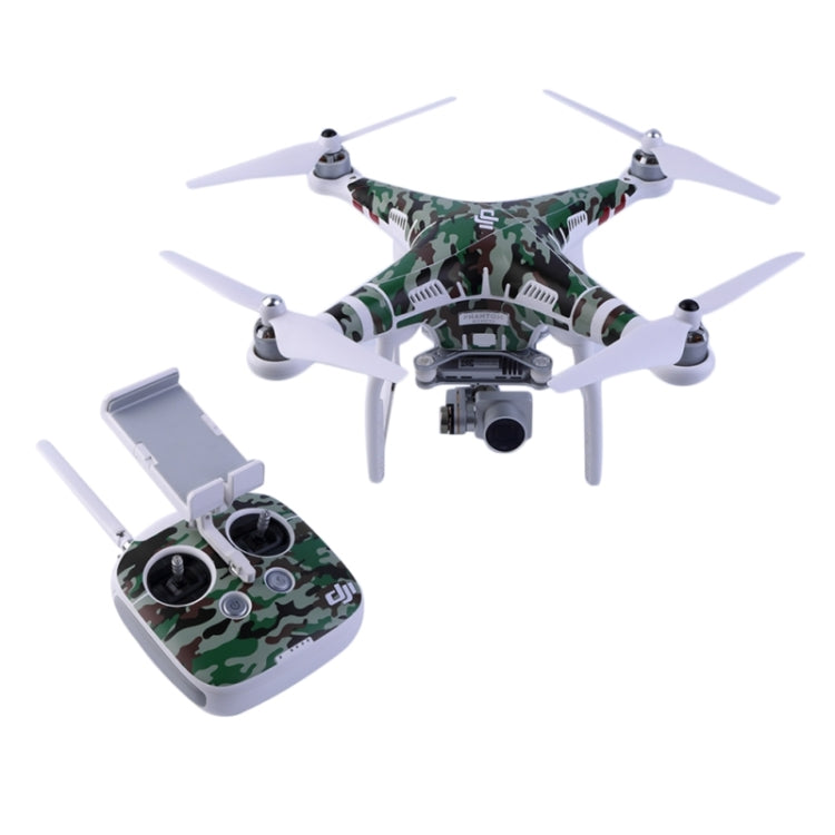 Water Resistance PVC Decal Skin Sticker for DJI Phantom 3 Quadcopter & Remote Controller - by PMC TechLife | Online Shopping South Africa | PMC TechLife | Buy Now Pay Later Mobicred