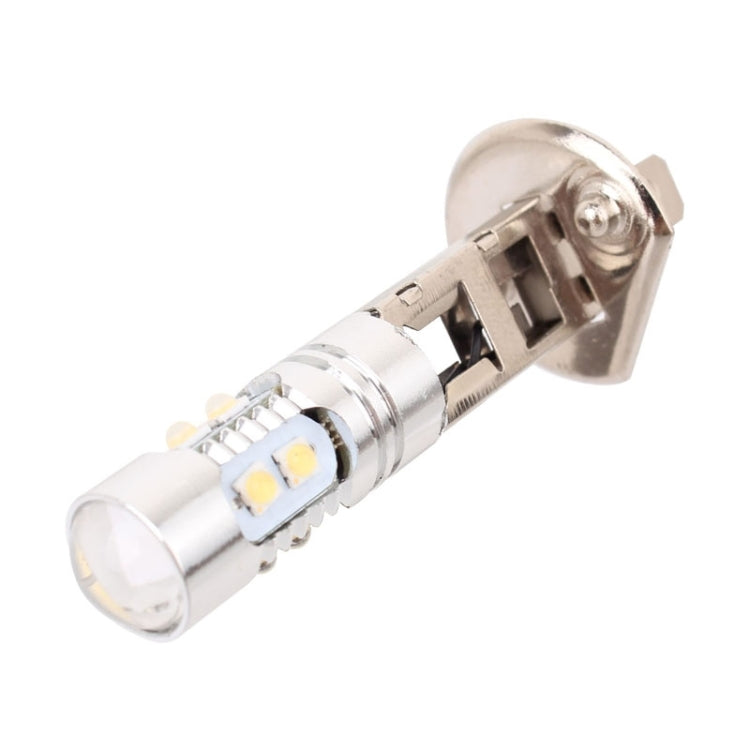 H1 50W 600LM 5500K White Light 10 SMD-2828-LEDs Car Foglight , Constant Current , DC12-24V(White Light)