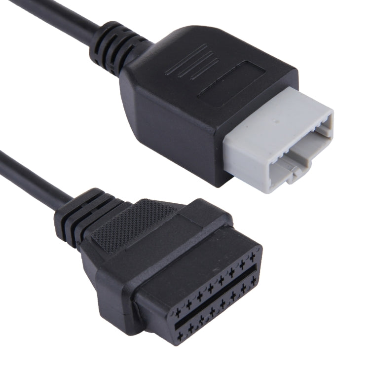 5 Pin to 16 Pin OBDII Diagnostic Cable for Honda, Full Length: 20.5cm(Black) - Cables & Connectors by PMC TechLife | Online Shopping South Africa | PMC TechLife | Buy Now Pay Later Mobicred