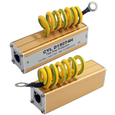 Sensitive Telecom Telephone Audio Signal Device Surge Protector Arrester - Video Balun by PMC Jewellery | Online Shopping South Africa | PMC Jewellery | Buy Now Pay Later Mobicred