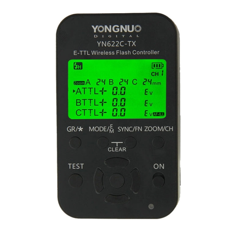 YONGNUO YN622C-KIT E-TTL Wireless Flash Trigger Controller + Transceiver Kit for Canon Camera - free shipping - PMC Jewellery - Order now!