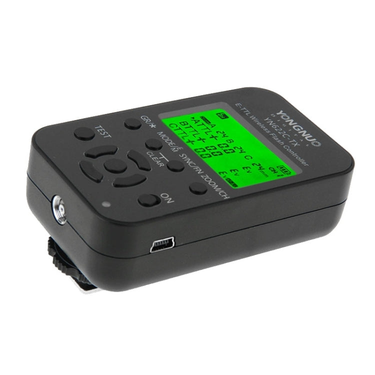 YONGNUO YN622C-KIT E-TTL Wireless Flash Trigger Controller + Transceiver Kit for Canon Camera - free shipping - PMC Jewellery - Order now!