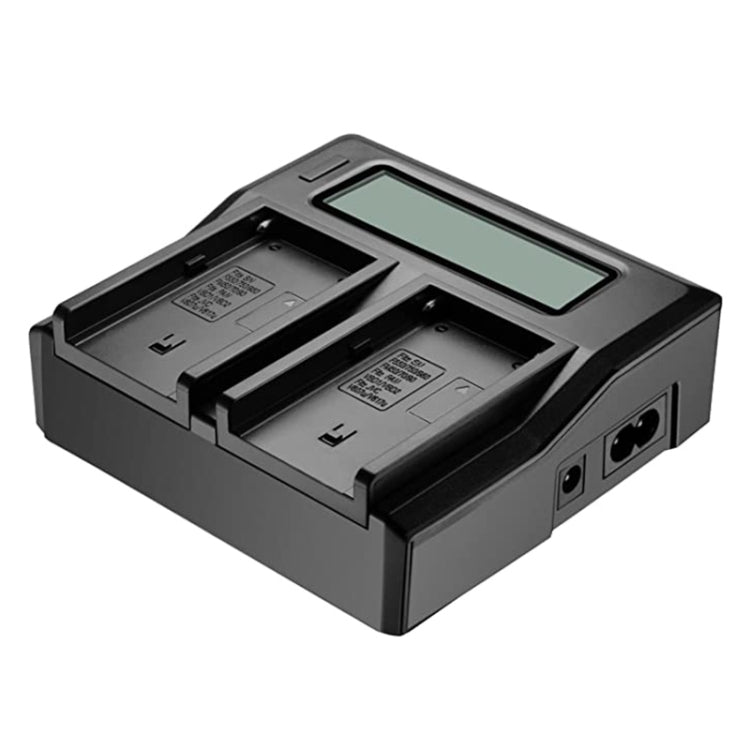 Dual Channel LCD Display Digital Battery Charger with USB Port for Sony BP-U30 / U60 / U90 Battery, Compatible with Sony EX260 / EX280 / FS7 - free shipping - PMC Jewellery - Order now!