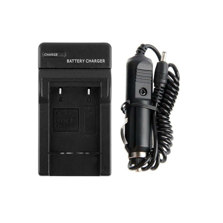 Digital Camera Battery Car Charger for Olympus u700 / u720sw / U800 (Li-40B / Li-42B)(Black) - free shipping - PMC Jewellery - Order now!