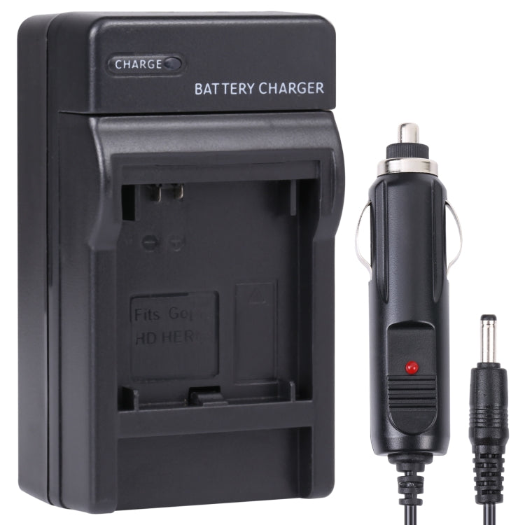 Digital Camera Battery Smart Charger with Power Plug & Car Charger Travelling Set for Gopro HD HERO3(Black) - free shipping - PMC Jewellery - Order now!