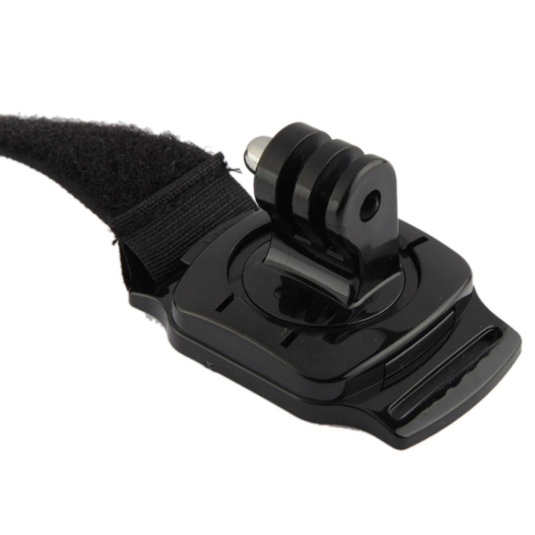 360 Degree Rotation Hand Camera Wrist Strap Mount for GoPro, Insta360, DJI and Other Action Cameras, Strap Length: 36cm(Black) - Wrist Strap by PMC Jewellery | Online Shopping South Africa | PMC Jewellery | Buy Now Pay Later Mobicred