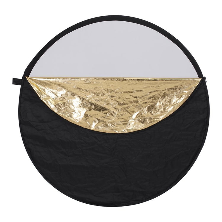 110cm 5 in 1 (Silver / Translucent / Gold / White / Black) Folding Photo Studio Reflector Board - free shipping - PMC Jewellery - Order now!