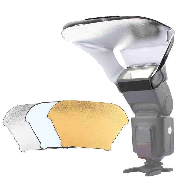 FB-20 Universal Camera Top Flash Light Speedlite Bounce Focus Flash Diffuser(Black) - free shipping - PMC Jewellery - Order now!