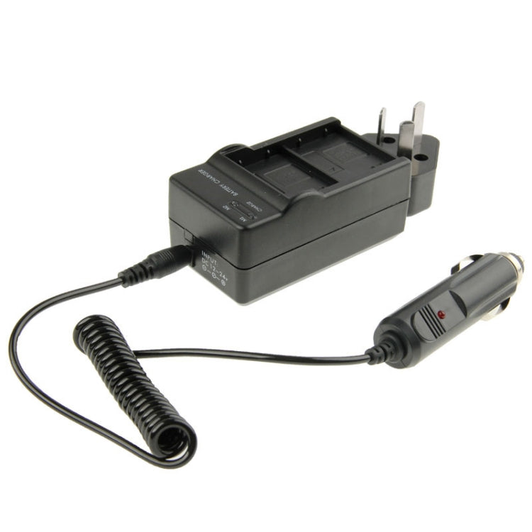 3 in 1 Digital Camera Dual Battery Car Charger for GoPro HERO3+ / 3 AHDBT-201 / AHDBT-301