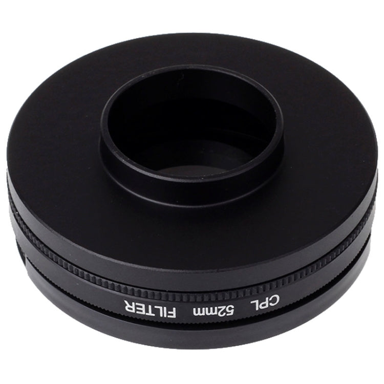 52mm CPL Filter Circular Polarizer Lens Filter with Cap for Xiaomi Xiaoyi 4K+ / 4K, Xiaoyi Lite, Xiaoyi Sport Camera