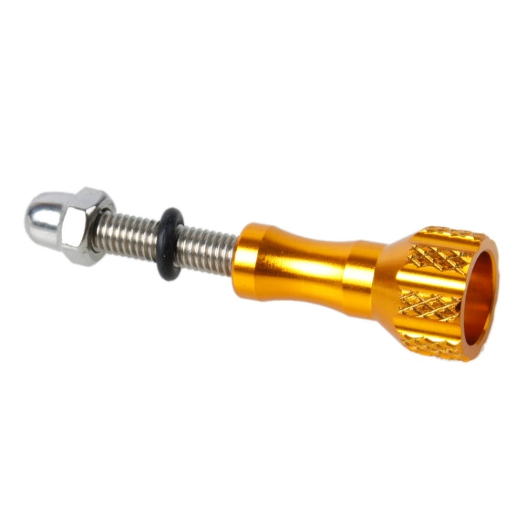 TMC Aluminum Thumb Knob Stainless Bolt ScrewGoPro, Insta360, DJI and Other Action Cameras, Length: 5.8cm(Gold) - Screws by TMC | Online Shopping South Africa | PMC Jewellery | Buy Now Pay Later Mobicred