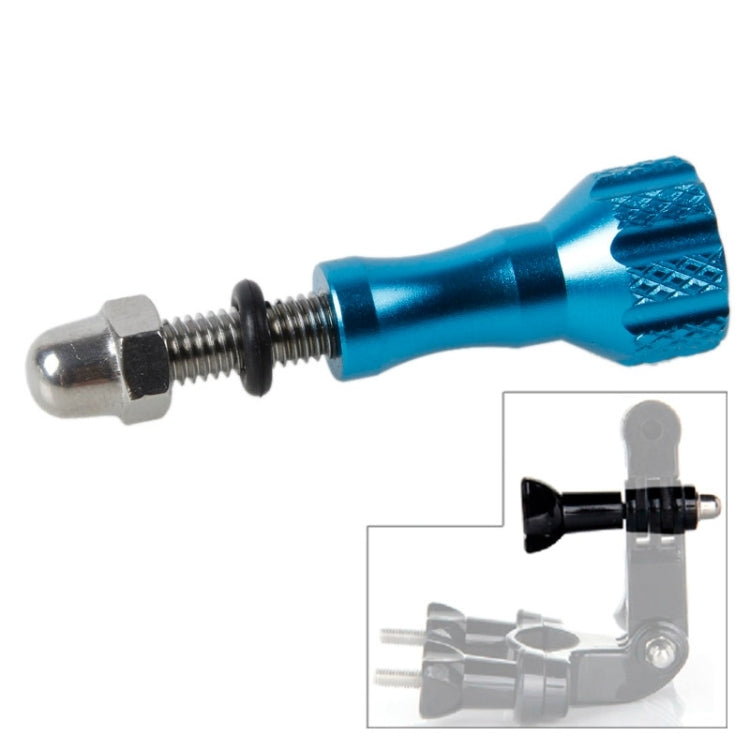 TMC Aluminum Thumb Knob Stainless Bolt ScrewGoPro, Insta360, DJI and Other Action Cameras, Length: 5.8cm(Blue) - free shipping - PMC Jewellery - Order now!
