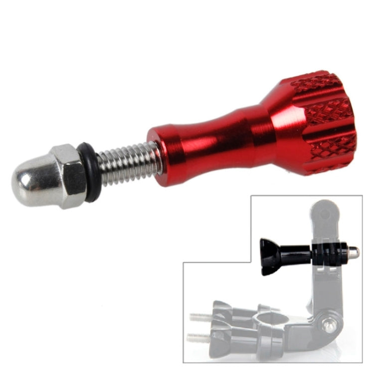 TMC Aluminum Thumb Knob Stainless Bolt ScrewGoPro, Insta360, DJI and Other Action Cameras, Length: 5.8cm(Red) - Screws by TMC | Online Shopping South Africa | PMC Jewellery | Buy Now Pay Later Mobicred