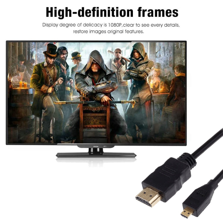 XM46 Full 1080P Video HDMI to Micro HDMI Cable for Xiaomi Xiaoyi, Length: 1.5m - by PMC Jewellery | Online Shopping South Africa | PMC Jewellery | Buy Now Pay Later Mobicred